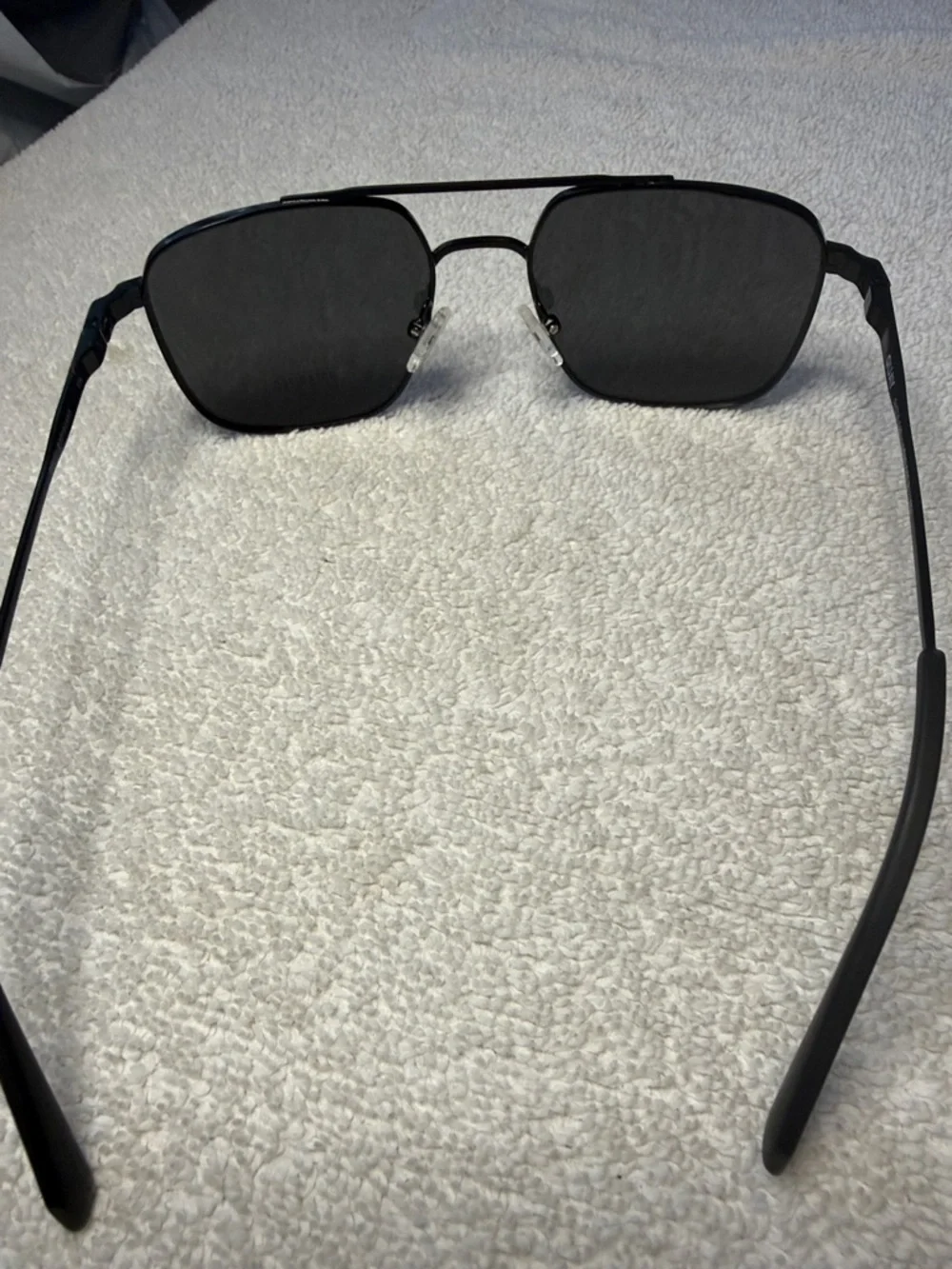 QUAY Unisex BODY GUARD Black / Black Polarized Sunglasses
